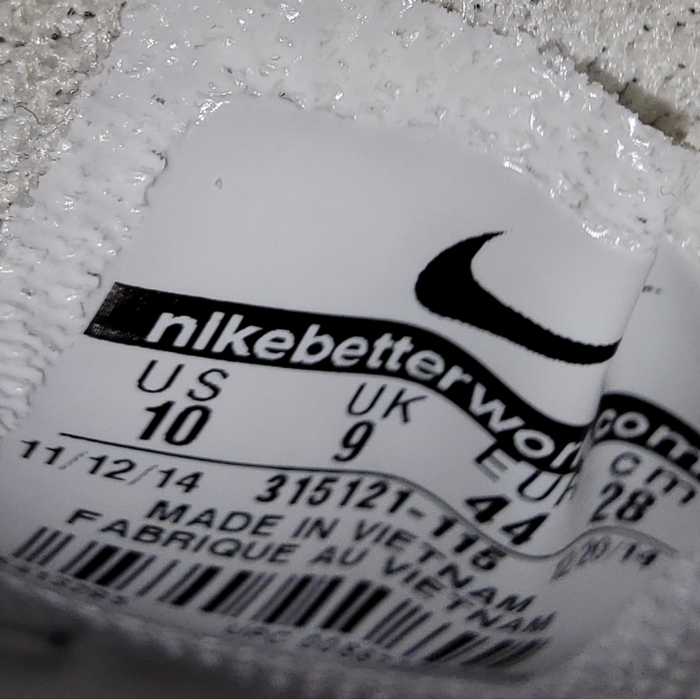 Nike Air Force 1 high top sneakers shoes Men's Size 10 - Picture 9 of 13